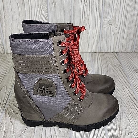 Sorel Lexie Wedge Boot Womens Size 5.5 NEW - Picture 2 of 13